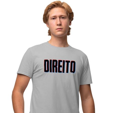 Imagem de Camisa Camiseta Masculina Estampada 3D Direito 100% Algodão Fio 30.1 Penteado