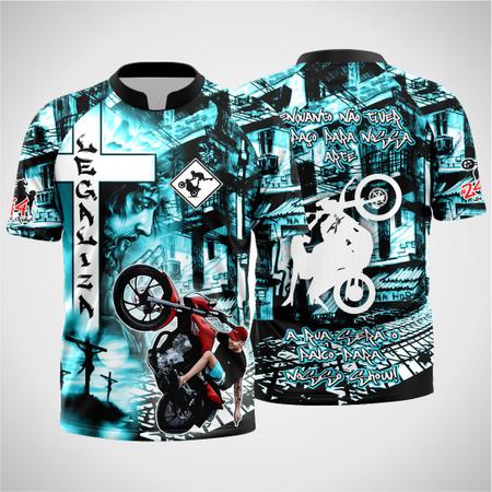 Camisas Camiseta Moto Favela Quebrada Grau Não É Crime