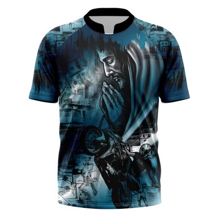 Camiseta Motos Grau Na Favela 244 Peita Chave De Quebrada no Shoptime