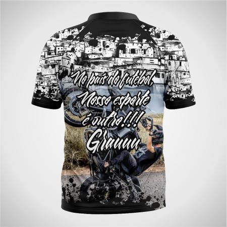 Camiseta de Quebrada Estilo Favela Grau Não é Crime em Promoção na  Americanas