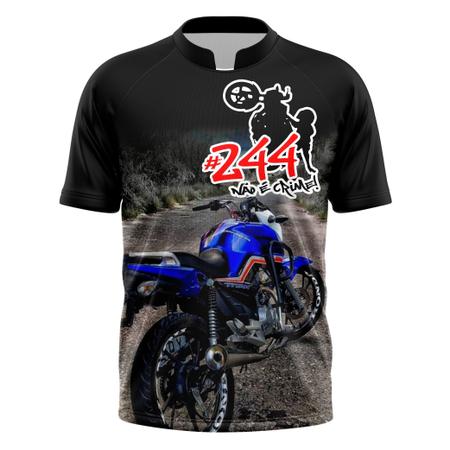 Camisa Camiseta Moto Favela Quebrada Grau Não é Crime 244 - DJON - Outros  Moda e Acessórios - Magazine Luiza