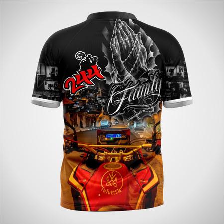 Camiseta de Quebrada Estilo Favela Moto Familia do Grau em Promoção na  Americanas