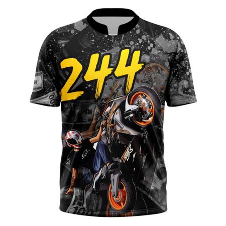 Camisa/camiseta Motos 244 Não É Crime - Grau