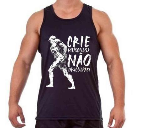Camisa Camiseta Academia Treino Musculação Fitnes Luta - ADQUIRIDO