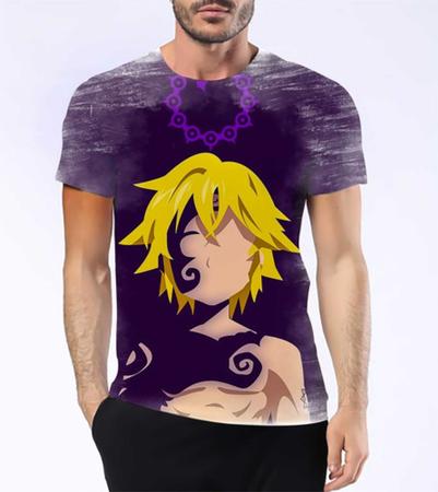 Camisas Camisetas Anime Sete pecados capitais Nanatsu