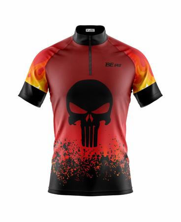 camisa de ciclismo justiceiro
