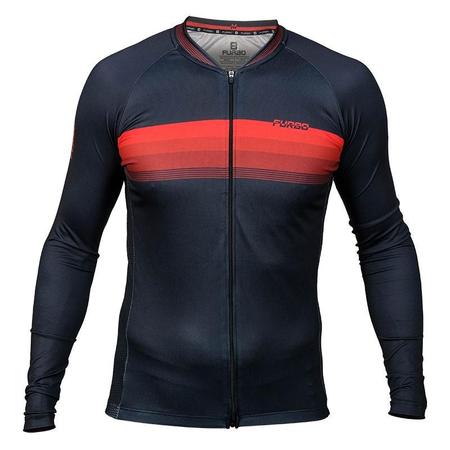 Imagem de Camisa Ciclismo Manga Longa Furbo Slim Tones P ao 4G