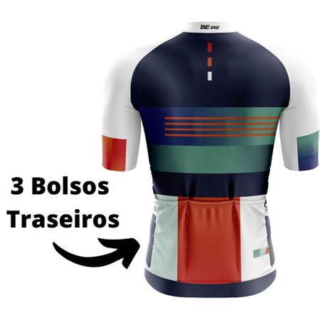 Imagem de Camisa Ciclismo Masculina Roupa para Ciclista Bike Bicicleta