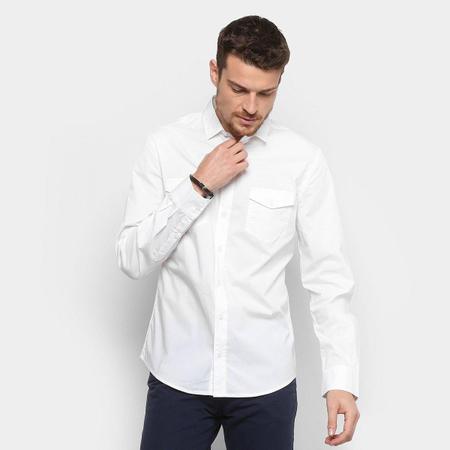 Camisa slim best sale colcci