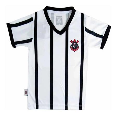 Imagem de Camisa corinthians listrada infantil oficial licenciada