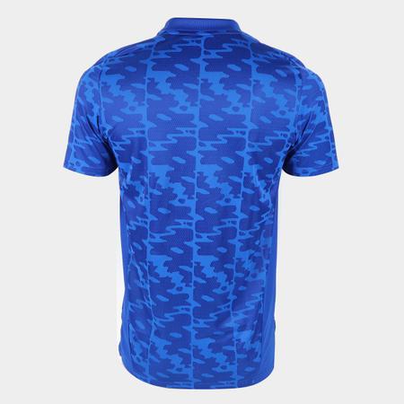 Camisa Brasil Pré-Jogo 21/22 Nike - Azul Celeste