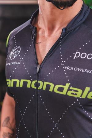 Camisa de Ciclismo Masculina Premium Ziper Total Confortável - P