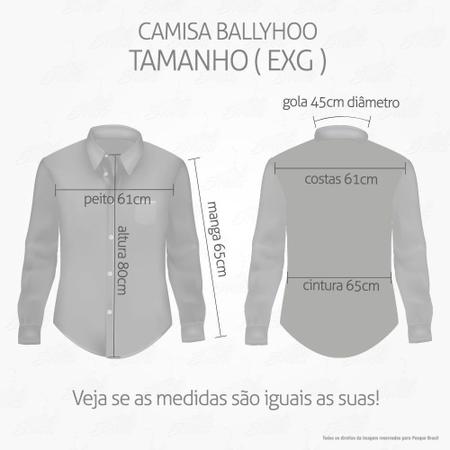 Imagem de Camisa de Pesca Masculina Ballyhoo Crisis Cor Militar Com Filtro UV