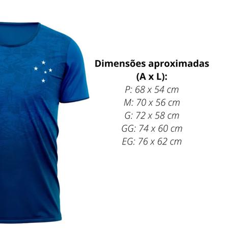 Imagem de Camisa de Time Poetry Cruzeiro Esquadrão Azul Futebol