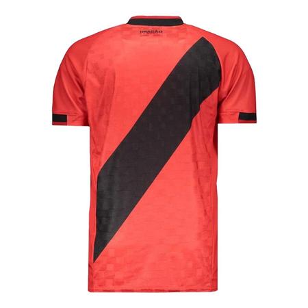 Imagem de Camisa Dragão Premium Atlético Goianiense Jogo 1 Masculina - Vermelho e Preto