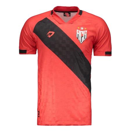 Imagem de Camisa Dragão Premium Atlético Goianiense Jogo 1 Masculina - Vermelho e Preto