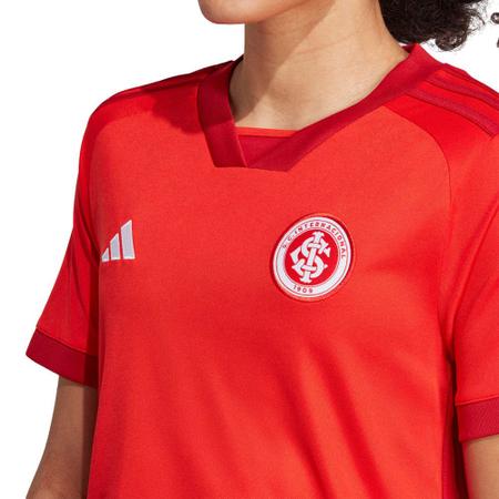 Camisa Internacional I 23/24 - Feminina Adidas - Vermelho