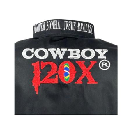 Imagem de Camisa Feminina Bordada Cowboy 120x - Escolha a cor