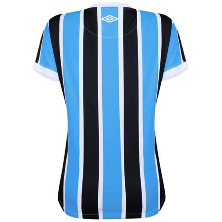 Imagem de Camisa Feminina Grêmio Home Azul Listrada 2023