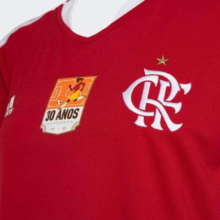 Camisa do Flamengo adidas 30 anos da Copa - Feminina
