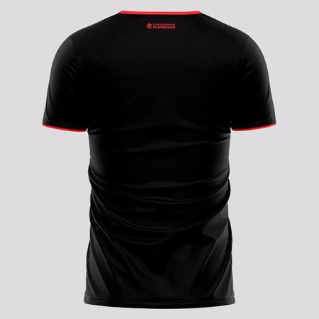 Imagem de Camisa Flamengo Poetry Preta e Vermelha