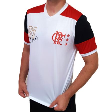 Imagem de Camisa Flamengo Retrô Mundial 1981 Zico Oficial