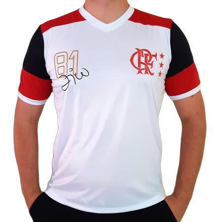 Imagem de Camisa Flamengo Retrô Mundial 1981 Zico Oficial