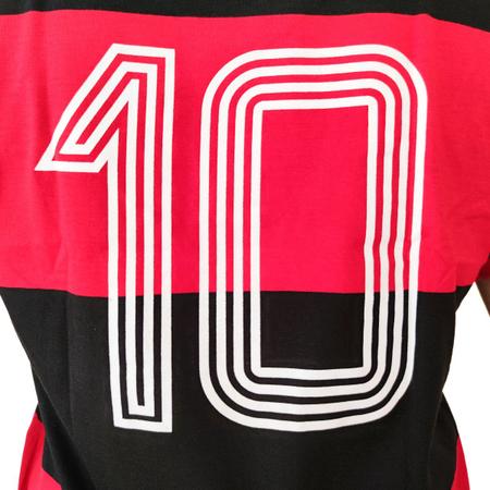 Camiseta Time Flamengo Zico Licenciada Libertadores 81 no Shoptime