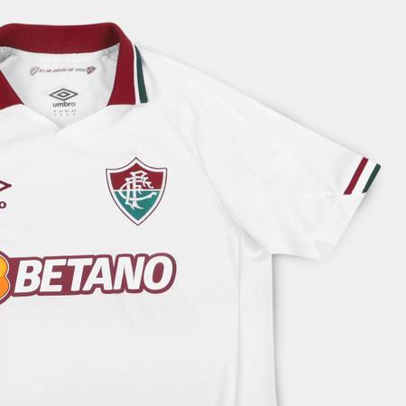 Imagem de Camisa Fluminense II 22/23 Umbro Masculina - Branco+Vinho