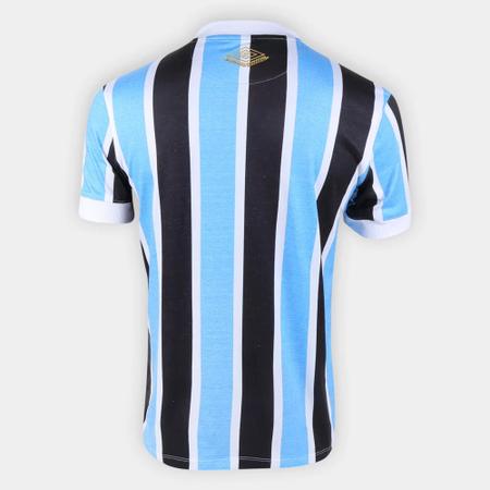 Imagem de Camisa Grêmio I 1981 Edição Especial Masculina - Azul+Preto