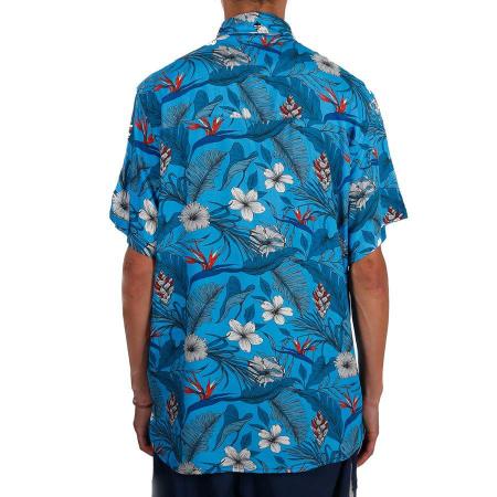 Imagem de Camisa Hurley Flower Azul/Vermelho