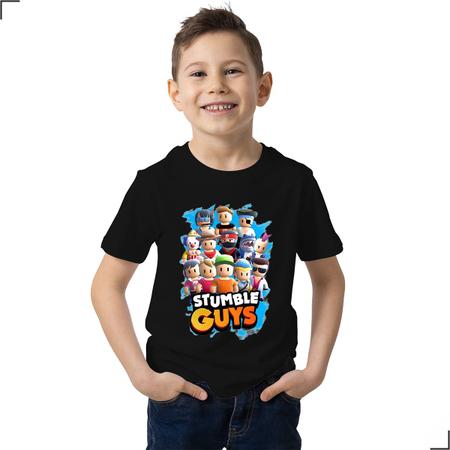 Camisa Infantil Stumble Guys Jogo Desenho Videogame Player - Asulb