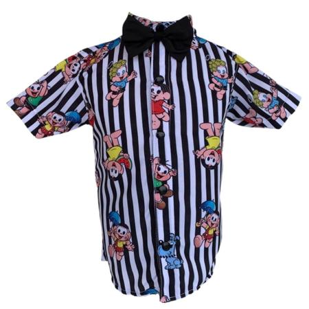 Imagem de Camisa Infantil Temática Turma Da Menina Dentuça + Gravata