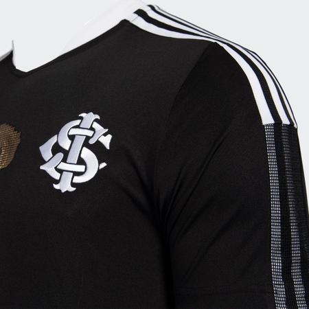 Camisa Internacional Excelência Negra 21/22 Torcedor Adidas Feminina -  Preta