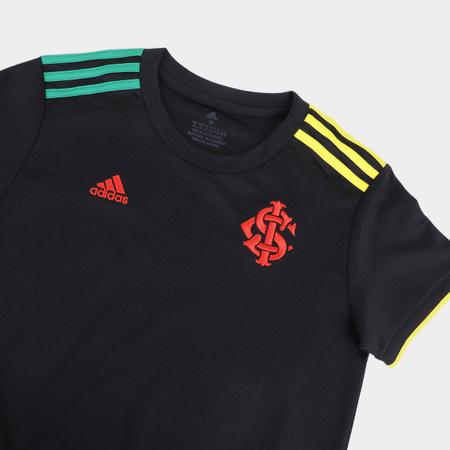 Adidas Camisa Internacional Iii Feminina 2023 Preto Verde