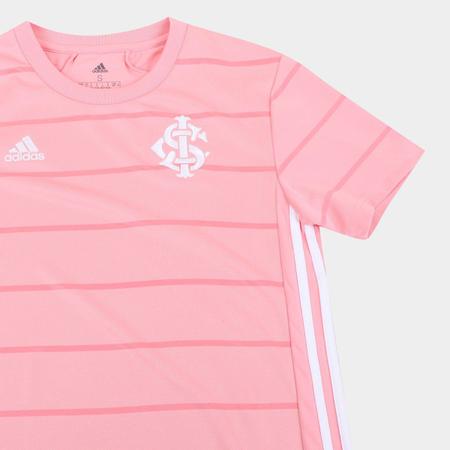 Camiseta Internacional 21/22 Adidas Feminina - Rosa