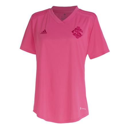 Camisa Internacional Outubro Rosa 22/23 s/n° Torcedor Adidas Feminina, Shopping