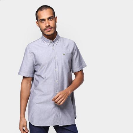 Imagem de Camisa Lacoste Regular Fit Oxford Lacoste Masculina