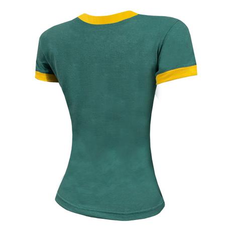 Camisa Liga Retrô Brasil Verde Feminina - Camisa e Camiseta Esportiva -  Magazine Luiza