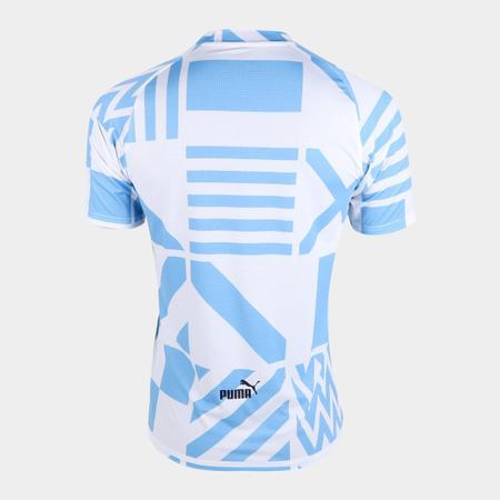 Camisa Manchester City Pré-Jogo 22/23 Puma Masculina - Preto