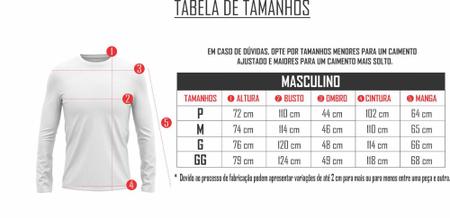 Camisa Manga Longa Masculina Proteção Uv 50+ Térmica Dry Fit Preto