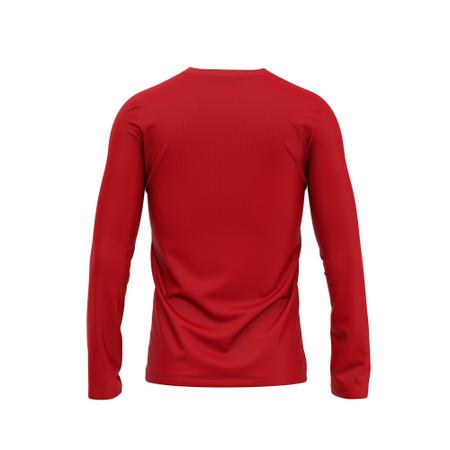 Camisa Manga Longa Masculina Proteção Uv 50+ Térmica Dry Fit Vermelho -  Everest Sport - Camisa Térmica - Magazine Luiza