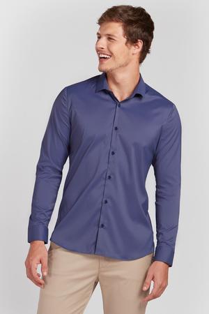 Camisa Manga Longa Slim Xadrez Tech Flex - Aramis