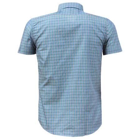 Imagem de Camisa Masculina Azul Manga Curta Austin Western 37106