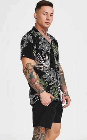 Camisetas Masculino Lavibora Preto - Compre Já