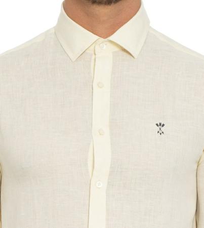 Camisa Masculina Linho Slim Importada Arrow Imagem de Camisa Masculina Linho Slim Importada Arrow