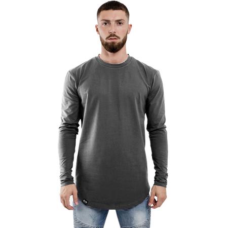 Camiseta Longline sem manga com Capuz