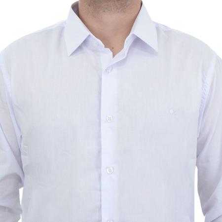 Imagem de Camisa Masculina Ogochi ML Essencial Slim Branca - 001470