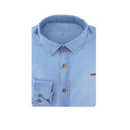 Camisa jeans best sale ogochi