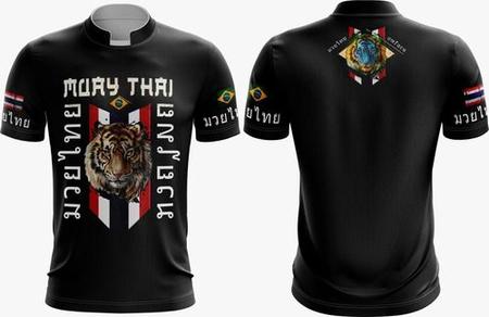 Imagem de Camisa Muay Thai Evolução competidor Elite Arte Marcial Tailandes